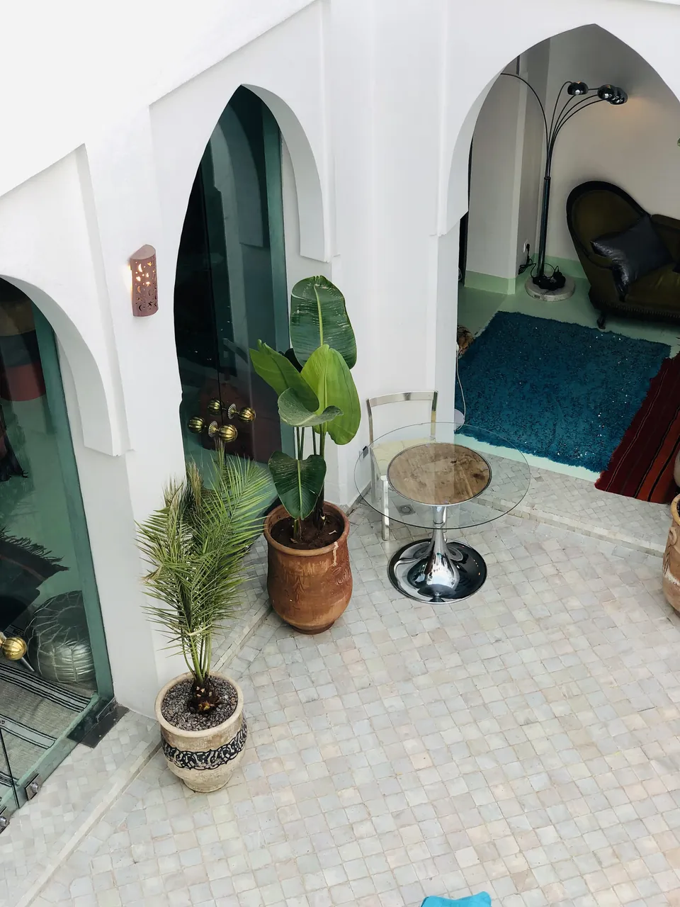 Patio courtyard