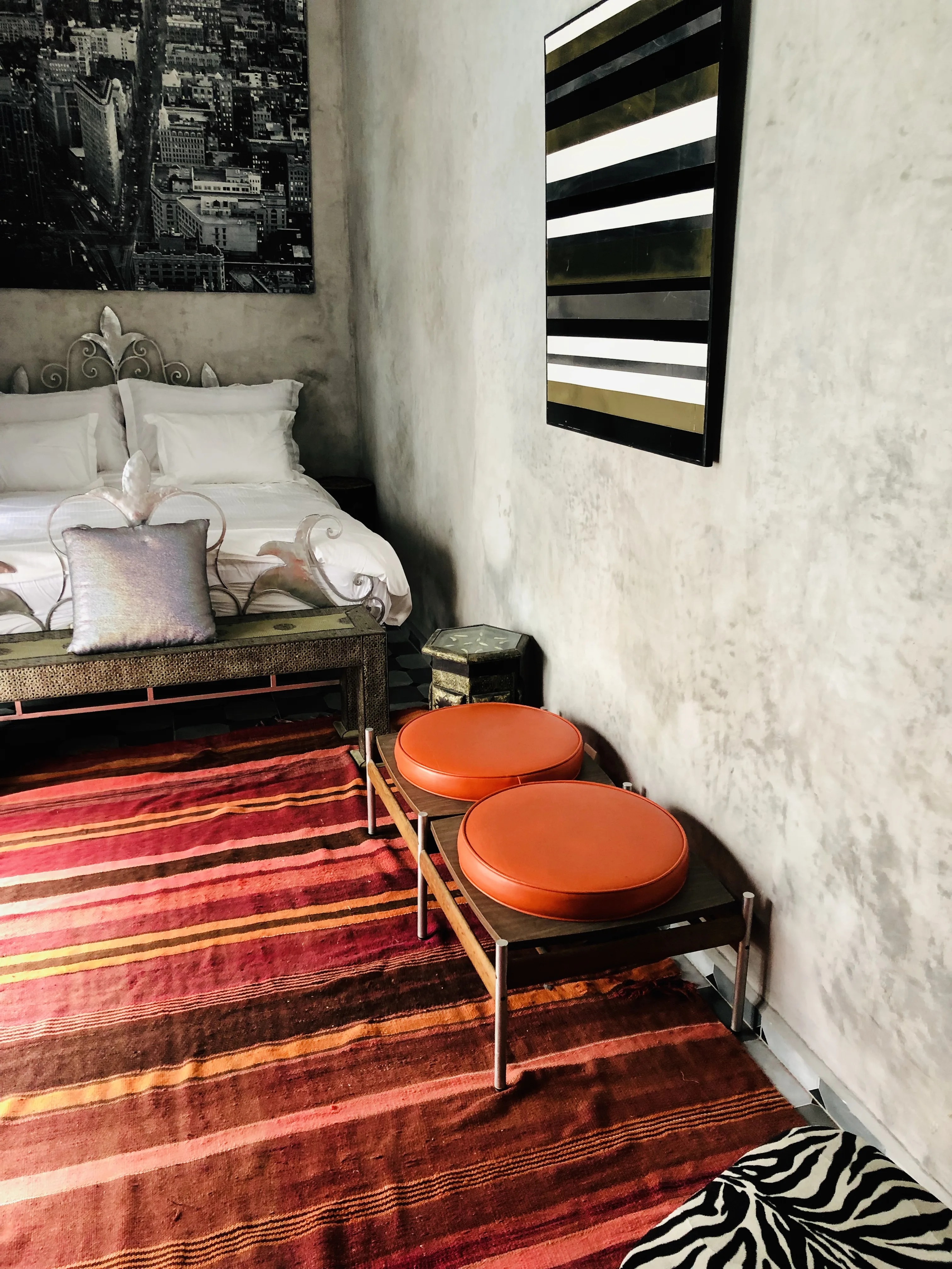 The Pool Room — bedroom detail