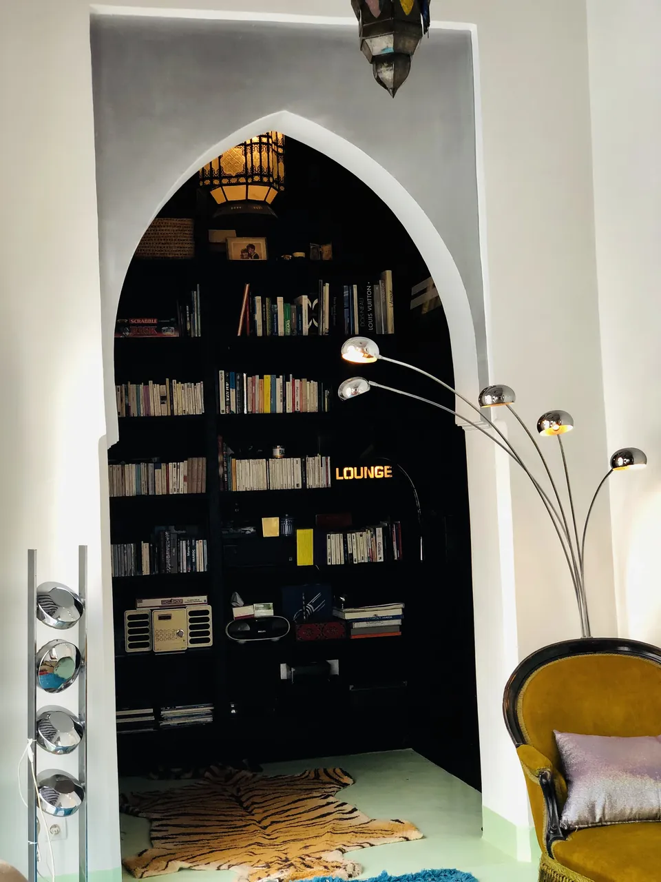 Salon Moroccan decor